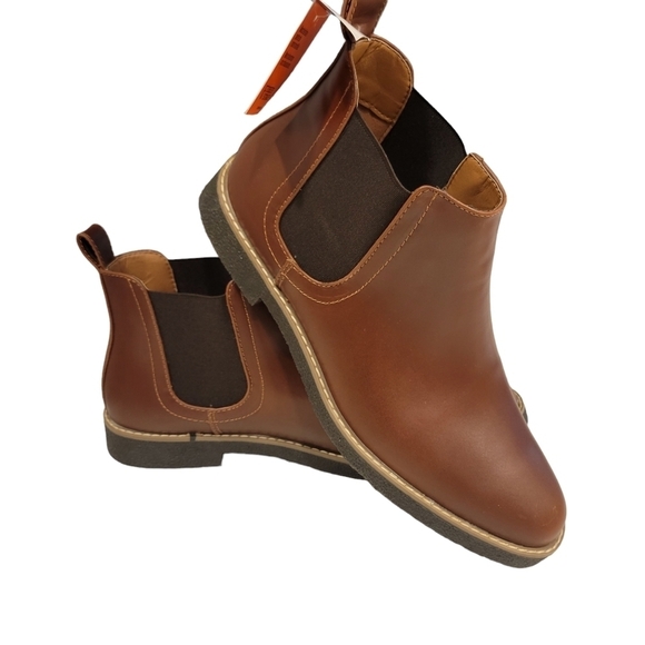 Deer Stags Rockland Memory Foam Chelsea Boots. Size 12 M. New In Box. - Picture 1 of 7